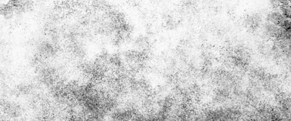 Watercolor background in white and gray painting with cloudy distressed texture and marbled grunge, modern grey paint limestone texture background in white light seam home wall paper.