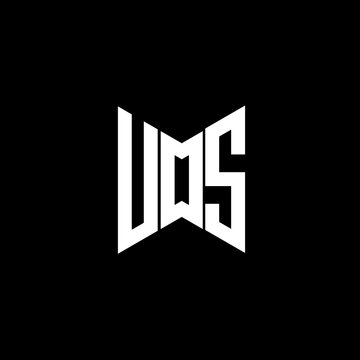 UDS letter logo creative design. UDS unique design, UOS letter logo creative design. UOS unique design