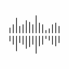 frequency noise color icon vector illustration