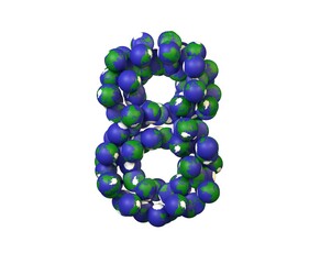 Earth Themed Font Number 8