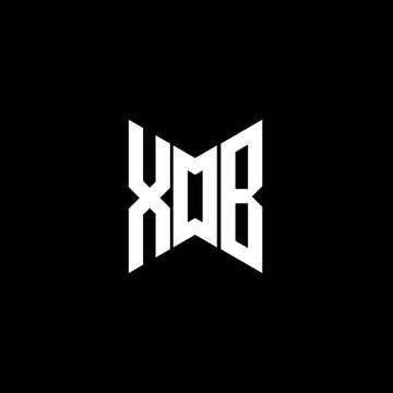 XDB letter logo creative design. XDB unique design, XOB letter logo creative design. XOB unique design