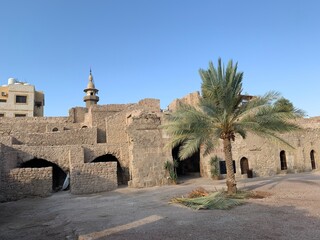 ruins of a medieval Arab fortress