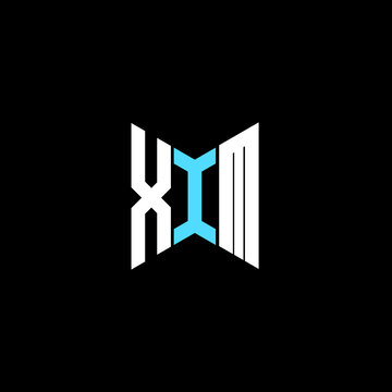 XIM letter logo creative design. XIM unique design