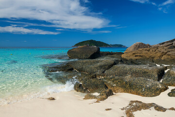 similan island seascape in summer, Phang Nga