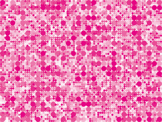 背景　パターン　円　混色