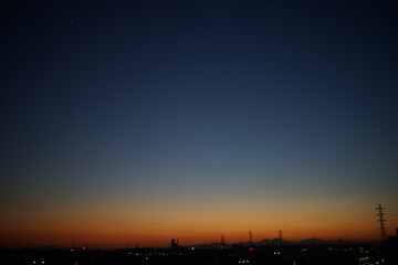 Fototapeta premium 夕暮れ