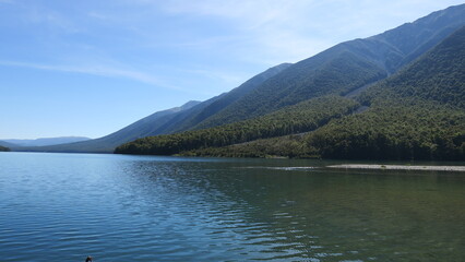 Fototapeta na wymiar Lake Rotaroa New Zealand 03