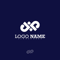 Fototapeta premium Letter J logo icon design template. Letter J,JJ creative fonts monogram icon symbol. Creative design modern