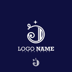 Letter J logo icon design template. Letter J,JJ creative fonts monogram icon symbol. Creative design modern