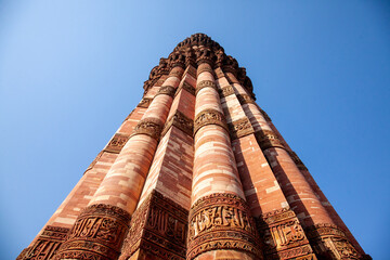 Qutub Minar is a one of the most popular place in New Delhi , India