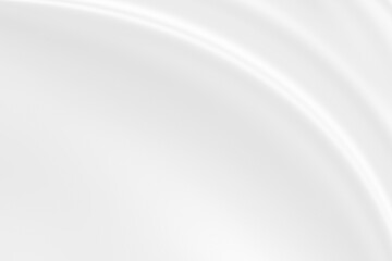 Abstract white fabric with soft wave texture background
