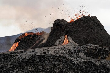 Volcanic eruption in Iceland © Tobias Seeliger