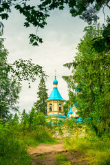 Orthodox Church (Gethsemane Skete) on Valaam Island - Karelia Russia