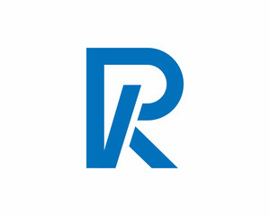Alphabet Letter k and r logo Geometric kr Logo Template. Creative and Modern Minimal Monogram  vector Icon