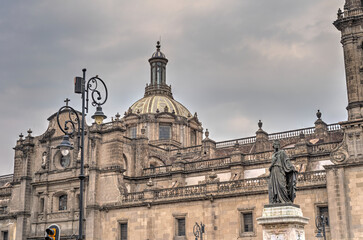 Fototapeta na wymiar Mexico City, Centro Historico