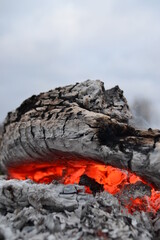 fire in the mountains