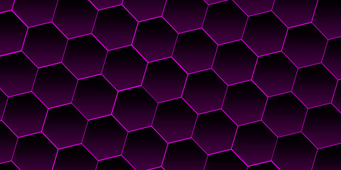 Hexagon Background Honeycomb Wallpaper Graphic Elements - obrazy, fototapety, plakaty