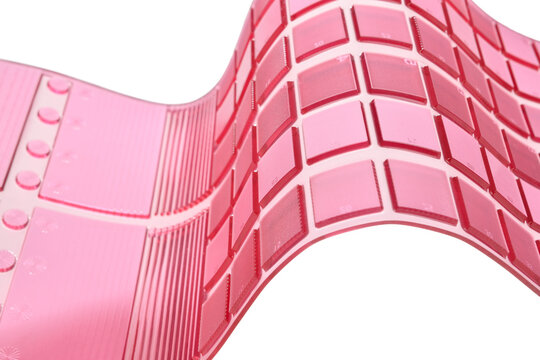 Photopolymer Printing Plate Close-up     