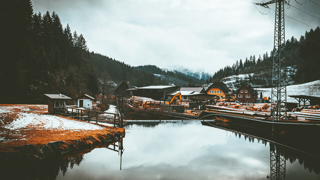 S&auml;gewerk im Schwarzwald