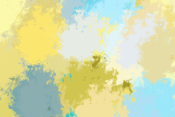 painting with dry brushes, chaotic strokes, multi-colored palette, background for the interior