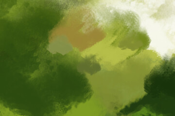 painting with dry brushes, chaotic strokes, multi-colored palette, background for the interior
