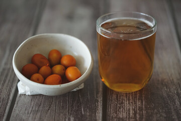 Image of a cold beer along with some olives