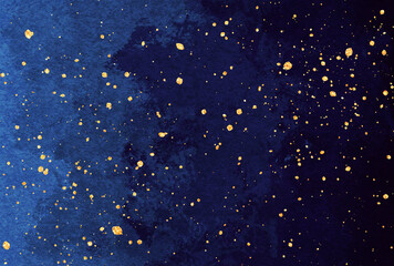 背景素材_グランジ_紺 © 四ッ谷