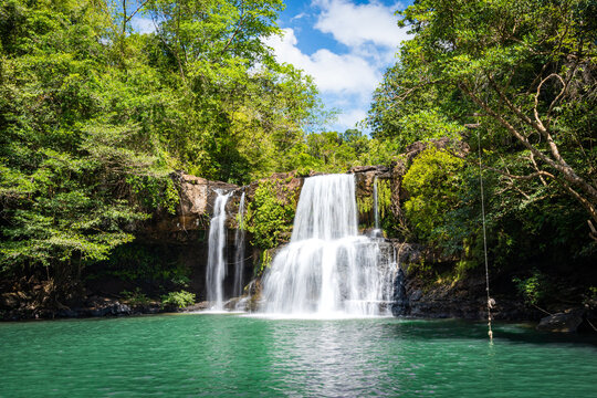 Klong Chao waterfall, Koh Kood, Trat, Thailand