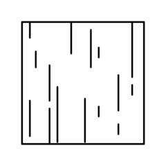 plate metal line icon vector illustration