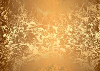 Golden Abstract  decorative paper texture  background  for  artwork  - Illustration