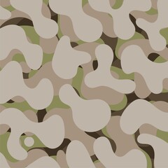 green brown color fluid art abstract background concept design vector illustration