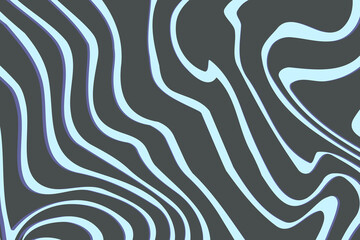 Abstract striped wavy dark background