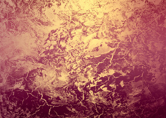 Golden Abstract  decorative paper texture  background  for  artwork  - Illustration