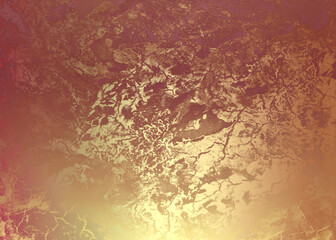 Golden Abstract  decorative paper texture  background  for  artwork  - Illustration