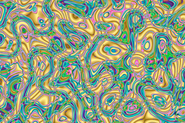 Abstract glowing textures of multicolored background.