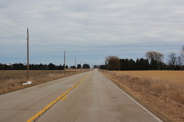 Fototapeta premium road in the countryside