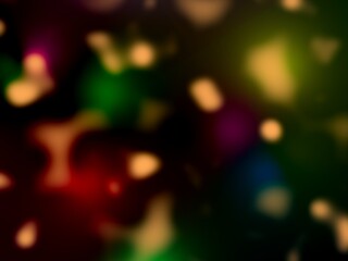abstract christmas background blurred