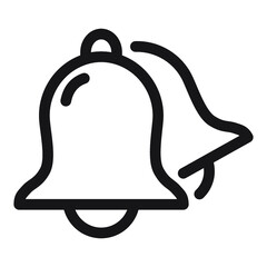 Illustration of Bell Notification design icon