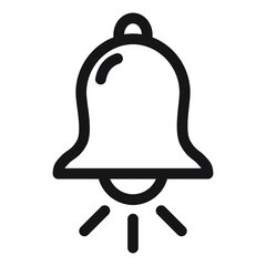 Illustration of Bell Notification design icon