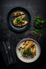 Roasted chicken