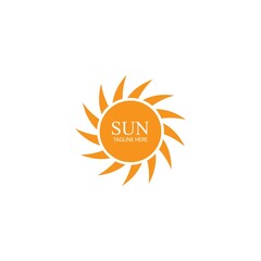 Sun Vector illustration Icon Logo Template design