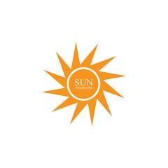 Sun Vector illustration Icon Logo Template design
