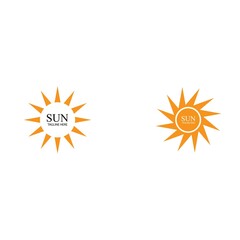 Sun Vector illustration Icon Logo Template design