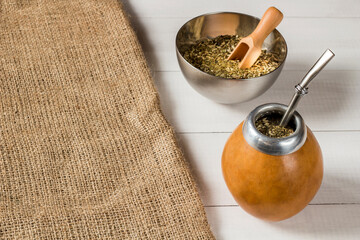 yerba mate drink