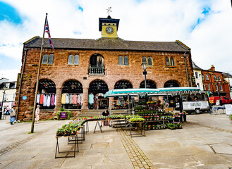 Historic Market House Centre of Ross on Wye