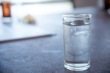 Water in glass, clean drinking water, ro filtration system