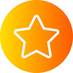 favourite gradient icon