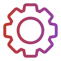 settings gradient icon