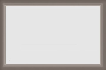 Obraz premium frame, 3​ dimension, white​ blank, winter