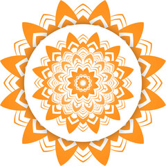 Beautiful mandala design, Ornamental round lace with damask and arabesque elements